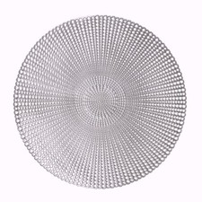 Place Mats Round Metallic