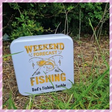 Personalised Fishing Tackle Tin | Fishing Accessories & Storage | Bait Box