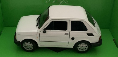 Fiat 126 white - fiat,