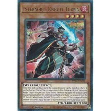 MP24-EN212 Infernoble Knight Turpin : Ultra Rare Card : 1st Edition : YuGiOh TCG