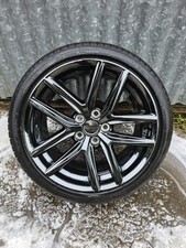 Lexus CT200h Chrome Alloy Wheel 18" Bridgestone 255/35r18 Tyre