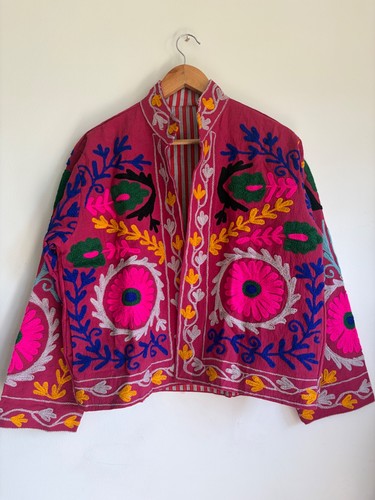 Handcrafted suzani floral - handcrafted,
