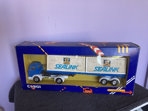 Corgi sealink mercedes truck - sealink,
