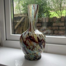 Stunning studio glass vase