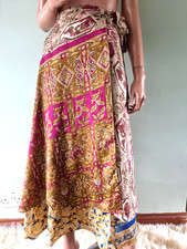 Indian Silk (?) Long Tiered