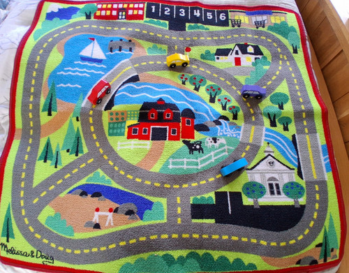 Melissa doug road rug - road, and