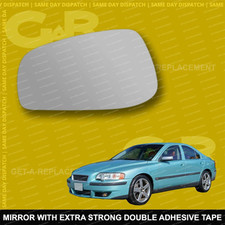 For Volvo s60 wing mirror glass 03-06 Left Passenger side Spherical