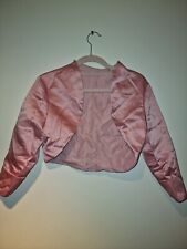 Pink Childs Bolero Jacket Age 10