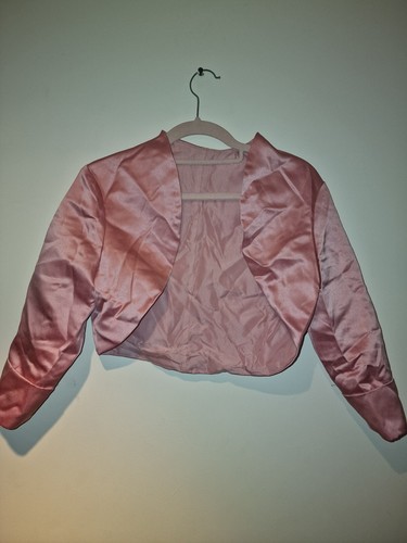 Pink childs bolero jacket - pink,