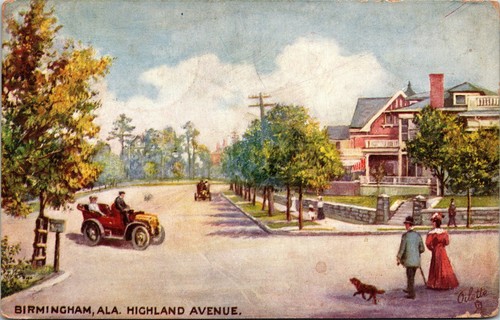 Raphael tuck postcard alabama - raphael,