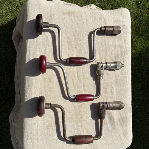 Vintage hand brace - 3x,