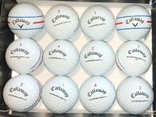 12 CALLAWAY CHROME SOFT  TRIPLE TRACK  PEARL / A GRADE 