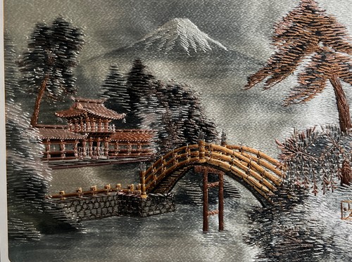 Antique japanese silk - antique,