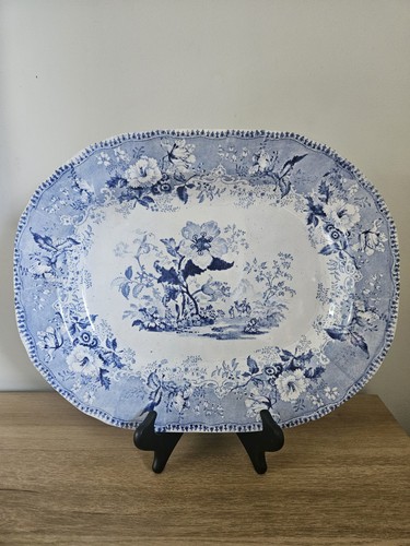 Victorian blue white - blue, &