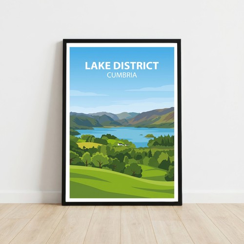 Lake district cumbria - district,