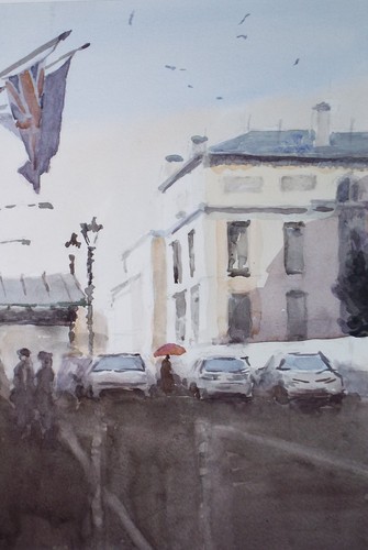 Original watercolour drawing - original,
