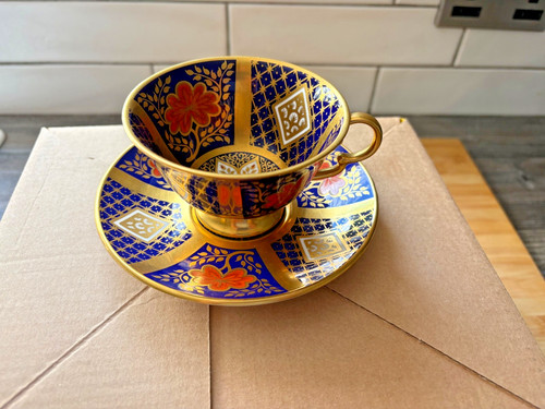 Caverswall cup saucer - cup, &