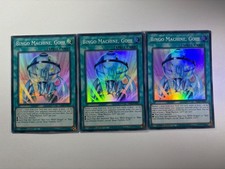 3 x Bingo Machine Go!!! RA02-EN062 Super Rare 1st Edition YuGiOh Playset NM