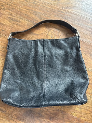 Kooba black pebbled leather - black,