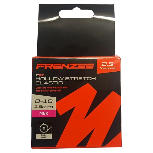 8mm pink hollow stretch - 8-10,
