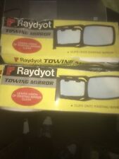 Vintage Pair of RAYDYOT towing Mirrors flat glass 