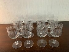 11 Engraved Crystal Baccarat
