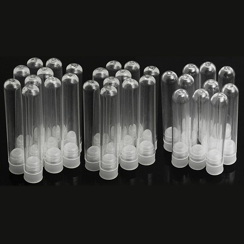 10pcs clear plastic test - clear,