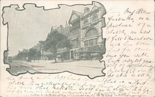 Southport lord street from - street,