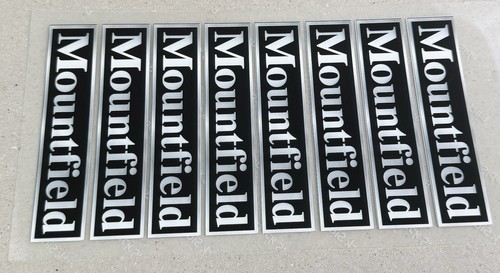 Mountfield lawn mower stickers - lawn,