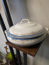 Vintage Keeling & Co Losol Ware “Pergolesi” Covered Tureen, Burslem England