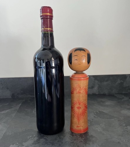 Vintage japanese kokeshi doll - vintage,