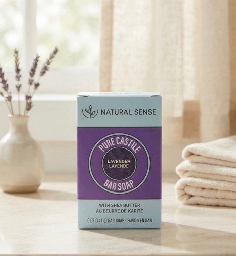 Natural sense pure - pure, castile