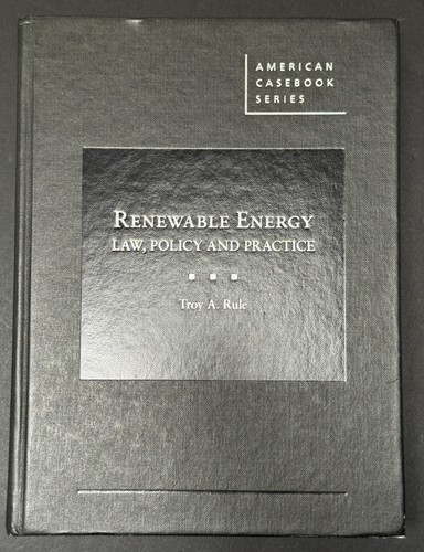 Renewable energy law - energy, policy