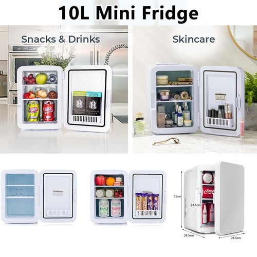 10l mini fridge - 10l, table