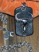 JOHN HARDY LARGE PENDANT BULL
