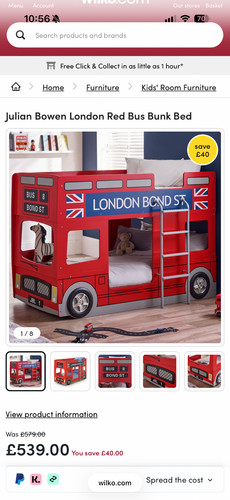 London bus bunk - london, good