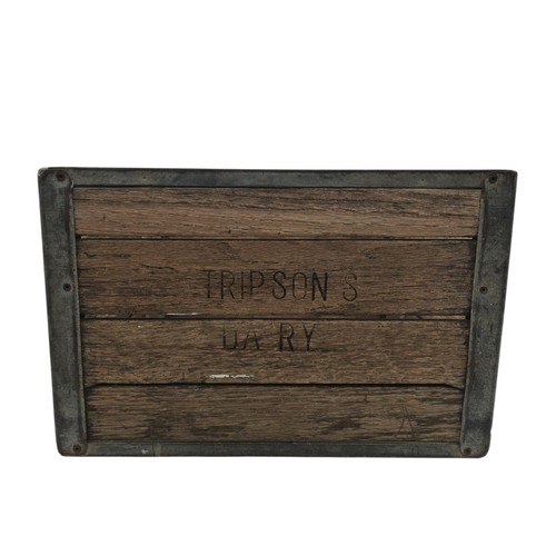 Vintage 1954 wooden dairy - vintage,
