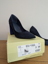 Next Ladies Navy Blue Heeled