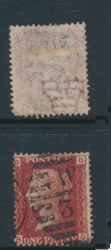 1864 penny red - , sg43,