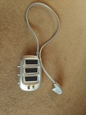 Premium Silver 3 Way Scart Splitter Switchable Used Very Good