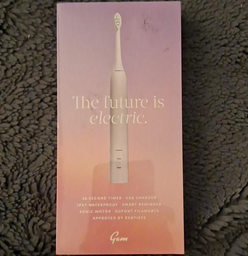 Gem sonic electric toothbrush - gem,