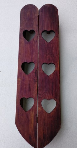 Vintage heart shelf cabinet - shelf,