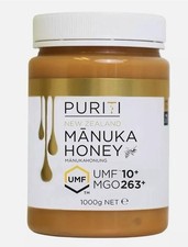 Puriti Manuka Honey Premium New Zealand 10+ UMF, 263+ MGO, 1kg
