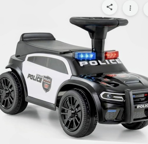 Ride police car - ride, on