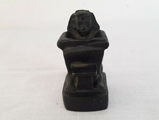 Egyptian Pharaoh Royalty Figurine Sitting Man Ancient Egyptian Ornament