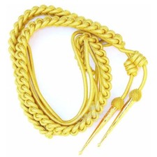 British Army Aiguillette Gold