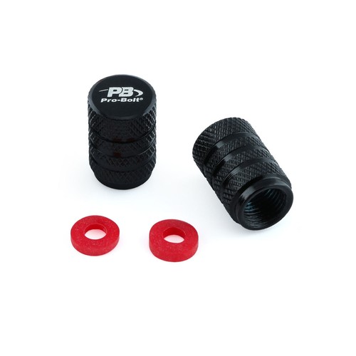 Valve caps dust black - valve, for