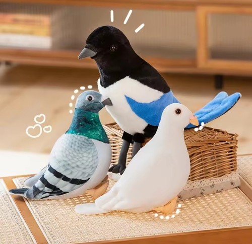 Pigeon bird soft plush - bird,