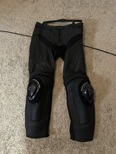 Dainese black leather perf - leather, 4