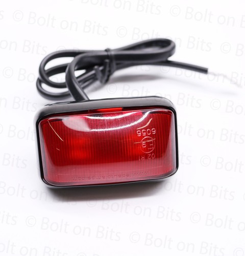 Rear red marker - rear,
